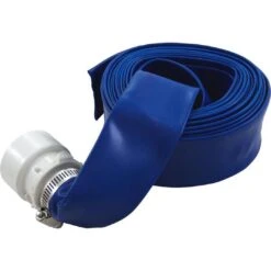 Valterra Backwash Hose,Valterra,1-1/2" X 25ft,w/Clamp & Hose Adapter